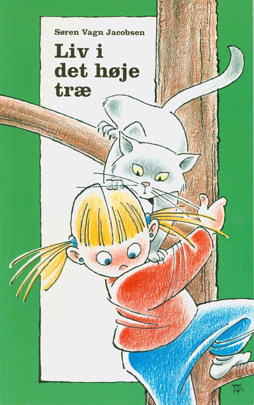 Cover for Søren Vagn Jacobsen · Dingo. Grøn* Primært for 1.-2. skoleår: Liv i det høje træ (Sewn Spine Book) [1. Painos] (1996)