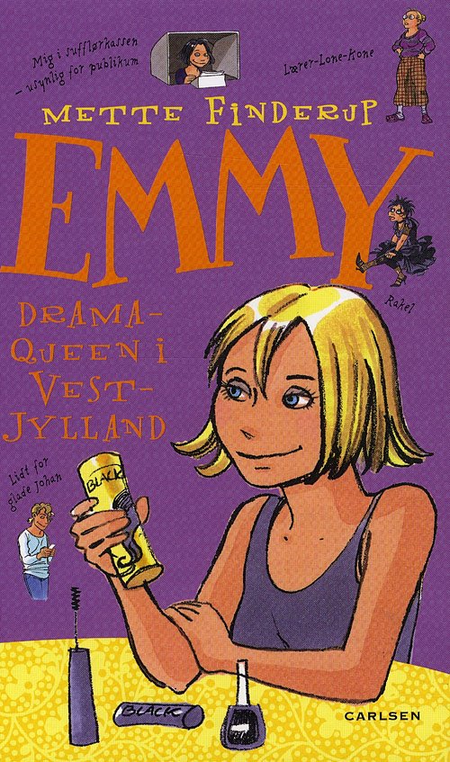 Emmy  4 - Dramaqueen i Vestjylland - Mette Finderup - Books - Carlsen - 9788711432020 - June 24, 2008