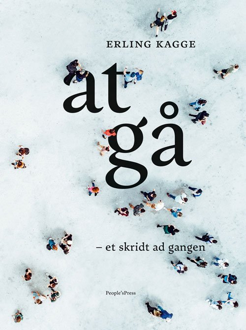 Cover for Erling Kagge · At gå - Et skridt af gangen (Hæftet bog) [1. udgave] (2019)