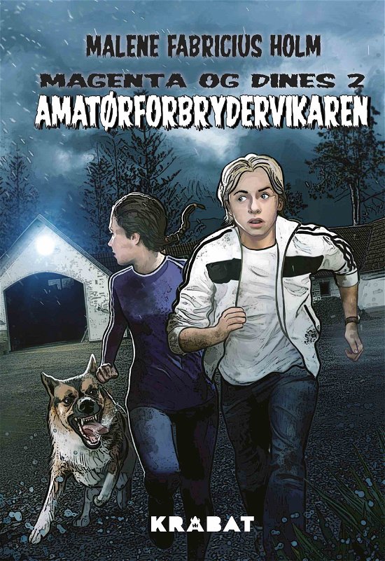 Cover for Malene Fabricius Holm · Magenta og Dines: Amatørforbrydervikaren (Inbunden Bok) [1:a utgåva] (2023)