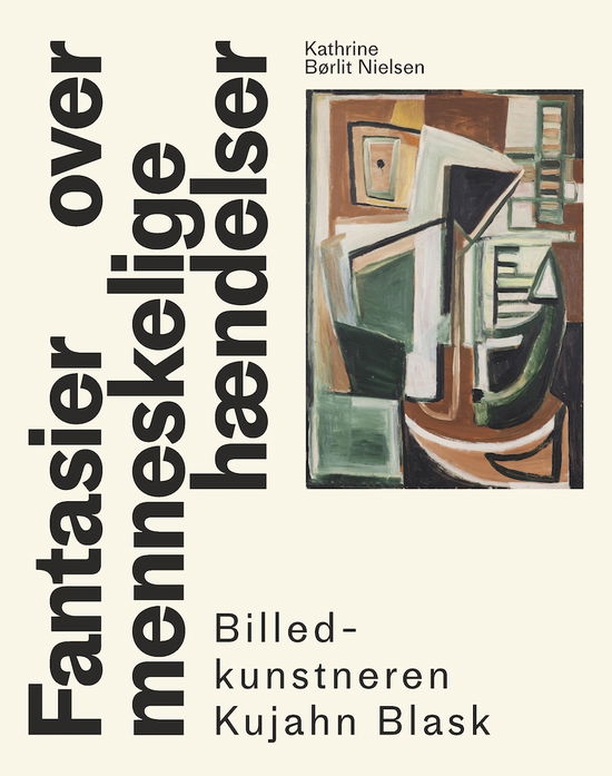 Cover for Kathrine Børlit Nielsen · Fantasier over menneskelige hændelser (Sewn Spine Book) [1st edition] (2024)