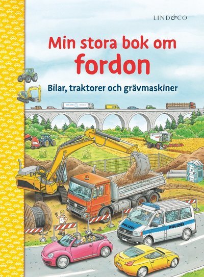 Cover for Georgie Taylor · Min stora bok om fordon (Board book) (2021)
