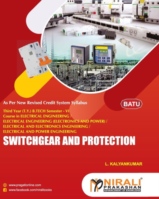 Cover for Kalyankumar L · SWITCHGEAR AND PROTECTION (Elective-III) (Paperback Book) (2020)