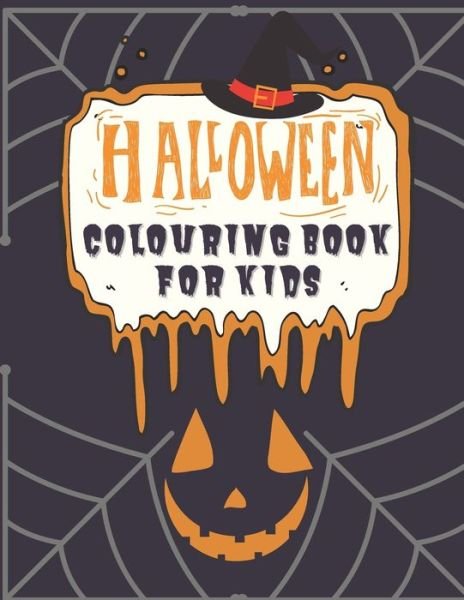 Cover for Gratfulkids Press · Halloween Colouring Book For Kids (Pocketbok) (2020)