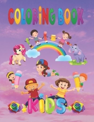 Cover for Ama Books Notebooks · Coloring Book Kids (Pocketbok) (2020)