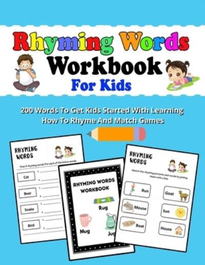Cover for Lamaa Bom · Rhyming Words Workbooks For Kids (Taschenbuch) (2021)