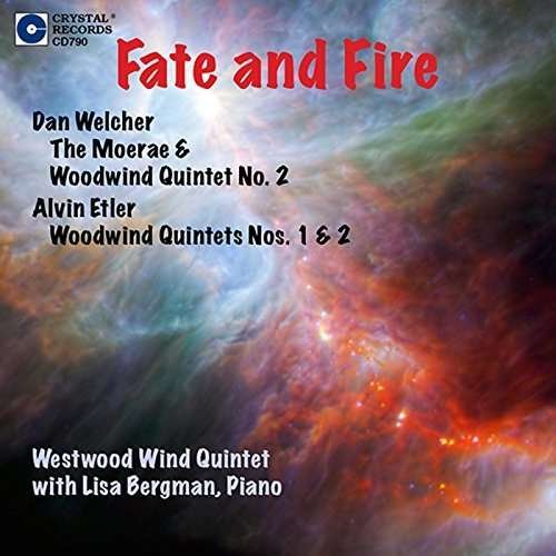 Cover for Welcher / Etler / Barcellona / Christ / Nelson · Moerae for Flute Oboe Basson &amp; Piano (CD) (2015)