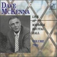Cover for Dave Mckenna · Live At Maybeck Vol.2 (CD) (1990)