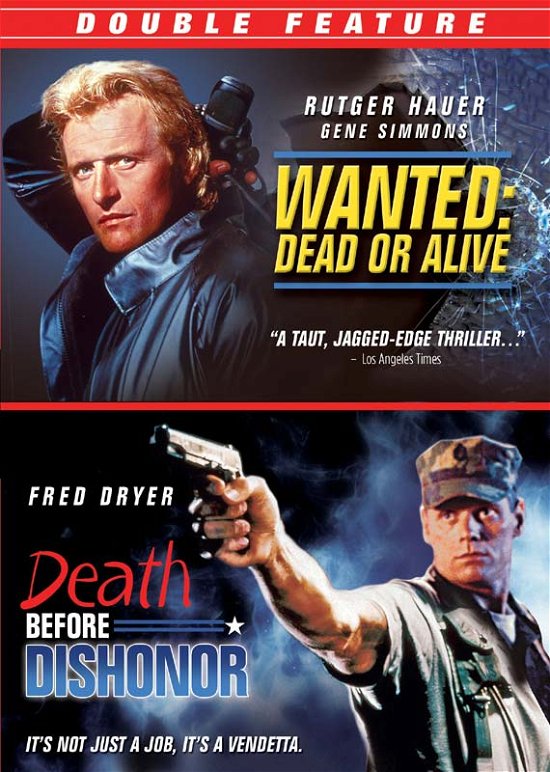 Cover for Wanted Dead or Alive &amp; Death Before Dishonor (DVD) (2011)