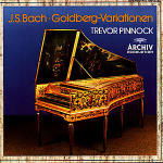 Cover for Pinnock Trevor · Bach: Goldberg Varations (CD) (2001)