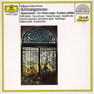 Coronation Mass Spazenmesse Exsultate - Mozart / Kubelik / Mathis / Procter - Musiikki - GALLERIA - 0028941906021 - lauantai 1. elokuuta 1987