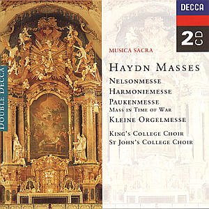 Haydn: Missa in Augustiis, - King's College Choir - Musik - CHORAL MUSIC - 0028945502021 - 12 augusti 1997