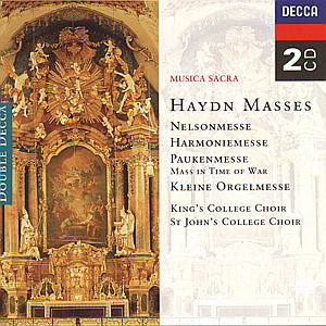 Haydn: Missa in Augustiis, - King's College Choir - Musik - CHORAL MUSIC - 0028945502021 - 12. august 1997