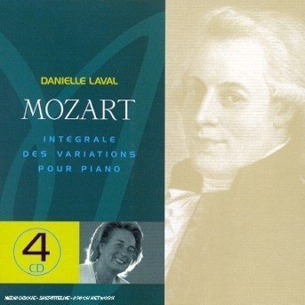 Cover for Danielle Laval · Mozart: Intégrale des Variations pour piano (CD) (2021)