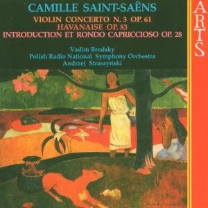 Cover for Brodsky Vadim · Brodsky Vadim / Prnso-Saint-Saens: Violin Concertos (CD) (1996)