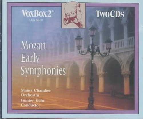 Wolfgang Amadeus Mozart · Early Symphonies (CD) (1990)