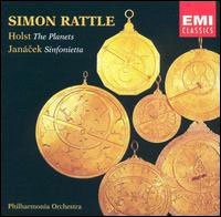 Cover for Holst / Rattle / Philharmonia Orchestra · Planets (CD) (2002)