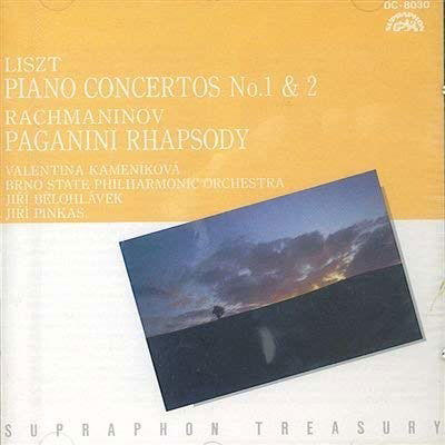 Cover for Franz Liszt  · Concerto Per Piano N.1 S 124 In Mi (1849) (CD)