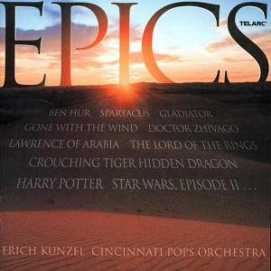 Epics - Cincinnati Pops Orch / Kunzel - Musik - TELARC - 0089408060021 - 18. december 2008