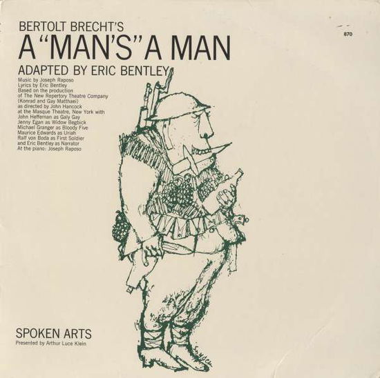 A Man's a Man by Bertolt Brecht - Eric Bentley - Music - Folkways Records - 0093070983021 - May 30, 2012