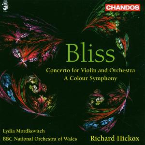 Concerto for Violin & Orchestra: a Colour Symphony - Bliss / Mordkovich / Bbc Nat'l Orch Wales / Hickox - Musikk - CHANDOS - 0095115138021 - 17. oktober 2006