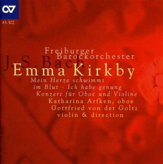 Cover for Bach / Kirkby / Arfken / Goltz / Freiburg Baroque · Solo Cantats Bwv 72 &amp; 199 (CD) (2001)