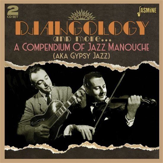 Cover for Djangology &amp; More: Compendium of Jazz Manouche · Djangology And More... A Compendium Of Jazz Manouche (Aka Gypsy Jazz) (CD) (2021)