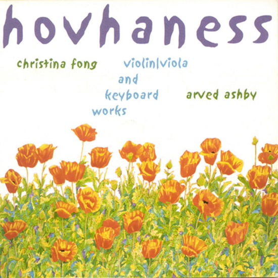 Cover for Alan Hovhaness · Violin Viola &amp; Keyboard Works / Christina Fong Arved (CD) (2002)