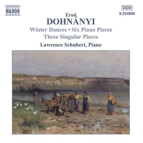 Cover for Lawrence Schubert · Dohnanyiwinter Dancessix Piano Pieces (CD) (2002)