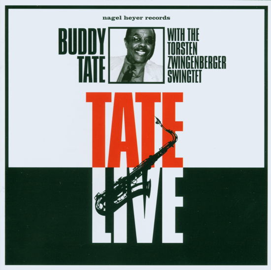 Cover for Buddy Tate  · Tate Live (CD)