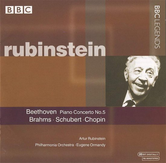 Cover for Beethoven / Brahms · Piano Concerto No.5/capriccio (CD) (2003)