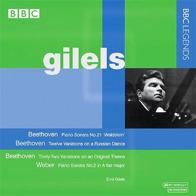 Sonate 21/Variationen / Sonate 2 - Emil Gilels - Musikk - BBC LEGENDS - 0684911426021 - 