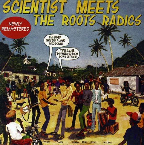 Cover for Scientist · Meets the Roots Radics (CD) (1990)