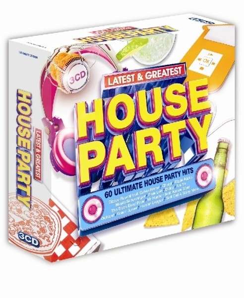 Cover for Latest &amp; Greatest House Party · Latest &amp; Greatest - House Party (CD) (2014)