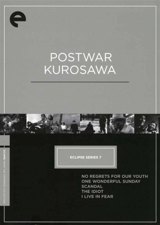 Postwar Kurosawa Box / DVD - Criterion Collection - Movies - CRITERION COLLECTION - 0715515027021 - January 15, 2008