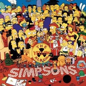 Cover for Simpsons · The yellow album (CD) (2005)
