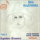 Cover for Ida Haendel · Volume 1 (CD) (1998)