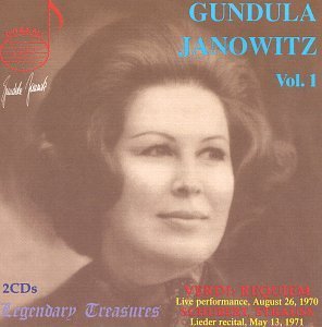 Cover for Gundula Janowitz · Volume 1 (CD) (1998)
