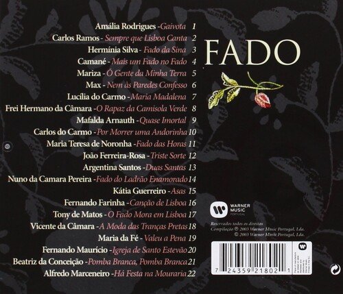 Cover for Best of Fado: Tesouro Portugues / Various (CD) (2003)