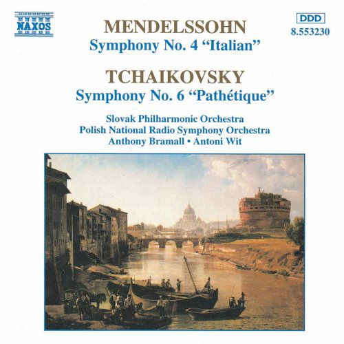 Symphony 4 & 6 - Mendelssohn / Tchaikovsky - Muzyka - Naxos - 0730099423021 - 5 października 2000