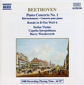 Piano Concerto 1 - Beethoven / Wordsworth - Musikk - NCL - 0730099519021 - 15. februar 1994