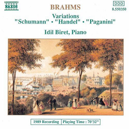 Variations (Handel, Schumann & Paganini) - Brahms / Biret - Music - NCL - 0730099535021 - February 15, 1994