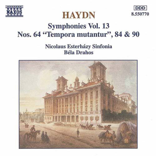 Symphonies 64 84 & 90 - Haydn / Drahos / Nicolaus Esterhazy Sinfonia - Musik - NAXOS - 0730099577021 - 4. oktober 1994