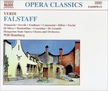 Cover for Verdi / Katona / Humburg · Falstaff (CD) (1998)