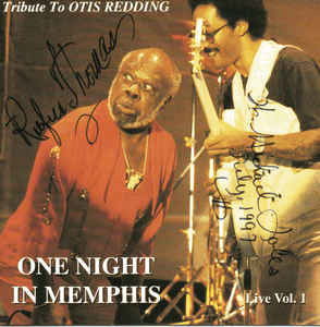 Cover for Memphis All Stars Blues Band · One Night in Memphis - Live Vol.1 - Tribute to Otis Redding (CD) (1992)