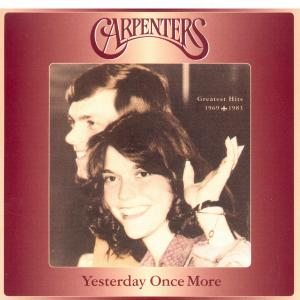 Cover for Carpenters · Yesterday Once More-greatest Hits 1969-1983 (CD) [Remastered edition] (1998)