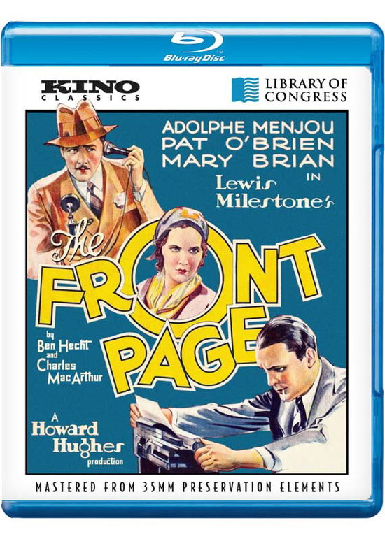 Cover for Front Page (Blu-ray) (2015)