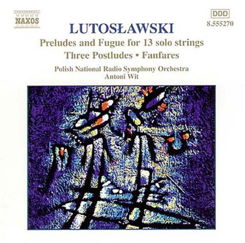 Lutoslawskiorchestral Works Vol 7 - Pnrsowit - Musik - NAXOS - 0747313527021 - 1. oktober 2001