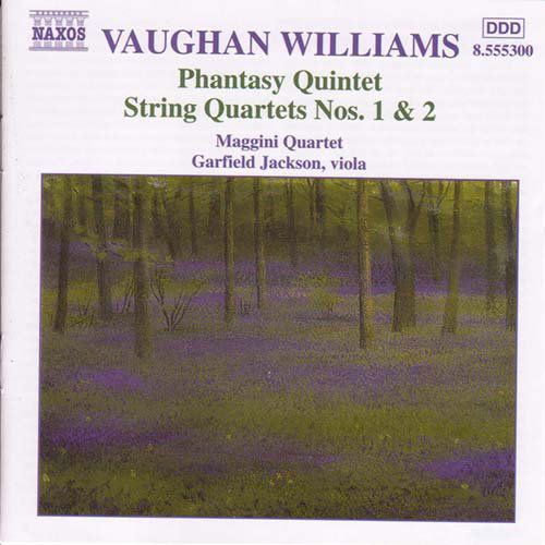 String Quartets - Vaughan Williams / Jackson / Maggini Quartet - Musiikki - NAXOS - 0747313530021 - tiistai 15. toukokuuta 2001