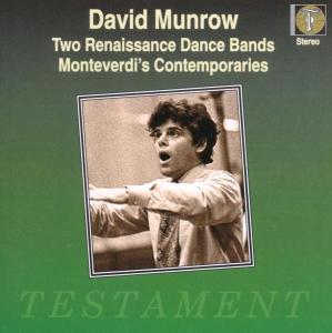 Renaissance Dances Testament Klassisk - Munrow / Early Music Consort, London - Muziek - DAN - 0749677108021 - 15 augustus 1995